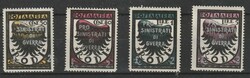 1944, "Pro sinistrati di Guerra", the complete set, hinged, very fine ...