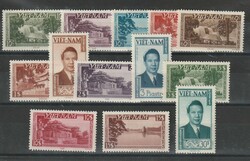 1951 "Bao Dai", complete set, MNH, luxus quality, scarce