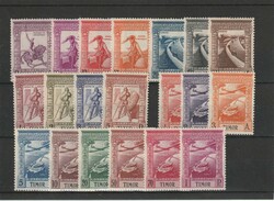 1938, Definitive set, complet, MNH/Hinged, very fine