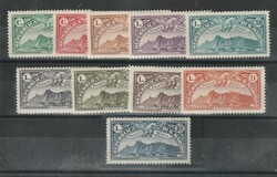 1931, "Airmail", complete set MNH/Lightly Hinged, top value MNH, ...