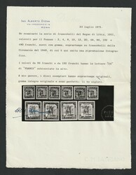 1951, "Issue for Fezzan", the complete set, MNH, luxus quality, ...