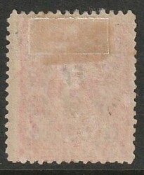 1897, "2C on 3" hinged, small rest of paper adherence, very fresh and ...