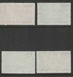 1952, "Agricultural reform", complete set without gum as issued, ...