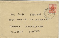 Falkland Islands [1936] Port Stanley Envelope Sent to the United ...