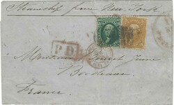 United States 1861 (1 September) Philadelphia Folded Wrapper Sent to ...