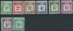 1980: British Solomon Islands - Postage due stamps