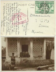 Gold Coast 1940 Accra from the “1st Batt[alion] Gold Coast Rgt” ...