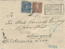 Zambezia 1902 Quelimane Envelope Sent Registered to the United States ...