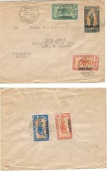 Duala Uprated with Yv87(2), 88, 89 on Postal Envelope H&G I5 to ...