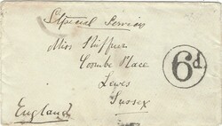 Zululand 1879 Port Durnford Zulu War Postal History Stampless ...