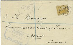 Australia Western Australia 1905 Kalgoorlie Envelope Registered Sent ...
