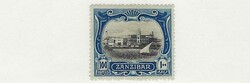 Zanzibar [1908] Mint 100 Rupee “Dhow” Adhesive SG 260f Mint VERY ...