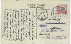 Tanganyika 1924 Dar-es-Salaam Picture Postcard (ex Aden) Sent to ...