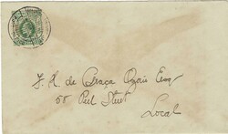 Hong Kong 1912 (14 March) Hong Kong University Envelope Locally Sent ...