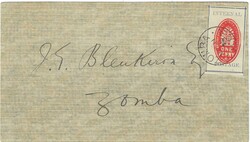 (11 March) Envelope with Local Delivery Bearing Solo 1d “Cheque” ...