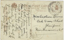 India Used Abroad 1917 Base Office D / I.E.F. Picture Postcard Photo ...
