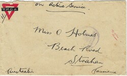 India Used Abroad 1918 (16 September) F.P.O. 9 at Tanooma, Basra ...