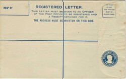 Sarawak 1913 Mint 10¢ Postal Registration Envelope H&amp;G C1a ...