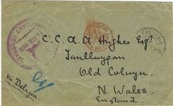 Boer War 1900 Pretoria Envelope Censored “G” Sent to Colwyn N. ...