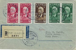 Ethiopia 1937 Dire-Daoua Under Italian Occupation Envelope Sent ...