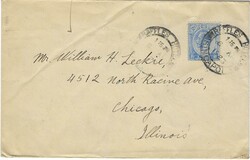 Malaya 1923 Raffles Hotel Envelope Sent to the United States Bearing ...