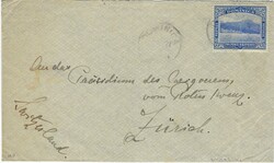 Dominica 1919 [Roseau] Envelope Censored Sent to Switzerland Bearing ...