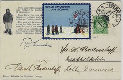 Norway 1924 Polhavet Picture Postcard for Roald Amundsen Polar ...