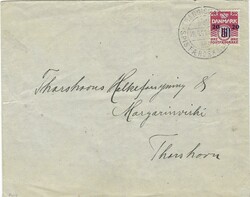 Faroe Islands 1941 Trangisvagur (Village) Envelope Sent Internal to ...