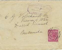 Boer War 1902 Incoming Envelope from P.O.A. B5 Natal Censored on ...