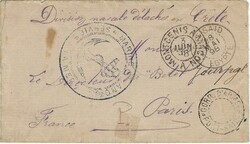 Crete 1898 French Naval Detachment with “Corr D’Armees / Port ...