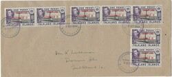 Falkland Islands 1944 Grahamland Envelope Sent Internal Sent to ...