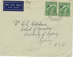 New Guinea 1938 Rabaul Envelope Sent via Airmail to Sydney Bearing ...