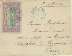 Somali Coast 1899 Djibouti Envelope Sent via “Par d’Assas” to ...