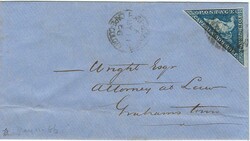 South Africa / Cape of Good Hope 1866 Port Elizabeth Envelope Single ...
