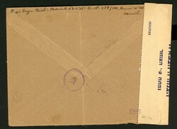 15 und 20 M auf Feldpostbrief über das FP-Amt 379 mit israel. ...