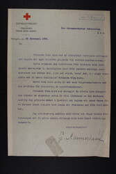 G. Mannerheim, eigenhändige Unterschrift des berühmten Generals ...