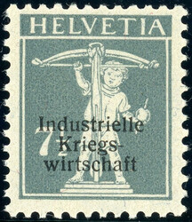 7 1/2 C. dünner Aufdruck auf 7 1/2 C. Type II, tadellos postfr., ...