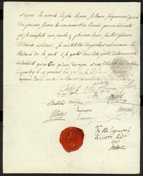 Deidesheim, 2me Jahr der Republik, Dokument mit vs. und rs. ...