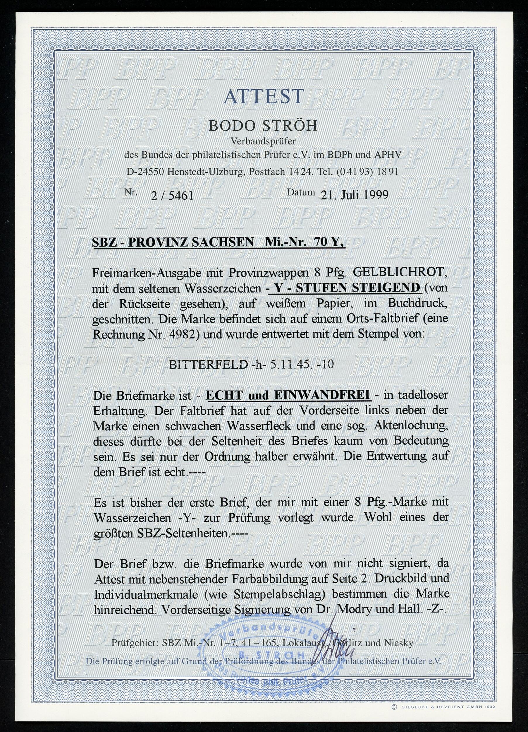 Image 2 for lot number 10143 for Klüttermann - 11th Auction