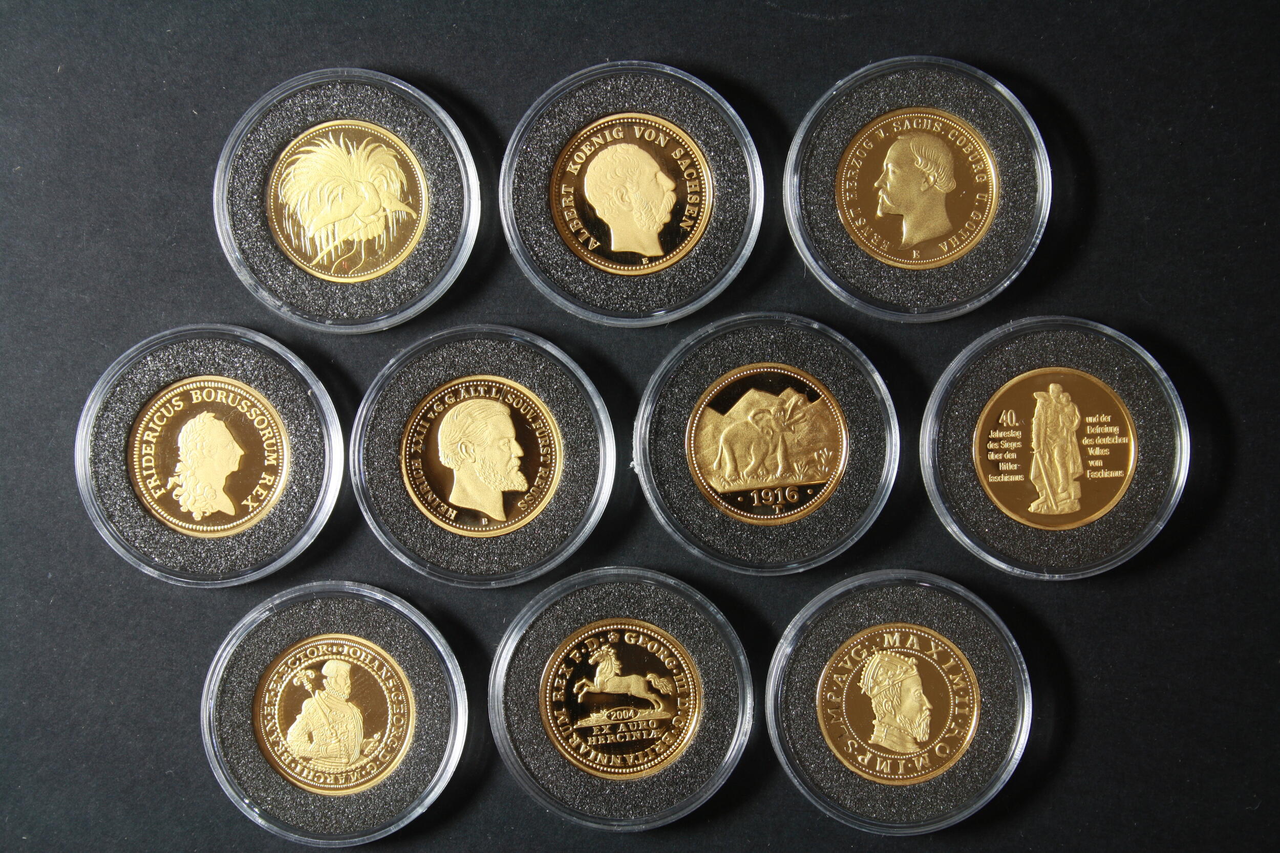 sehr gehaltvoller Münznachlass in 6 Umzugkartons, dabei wurde vor ...