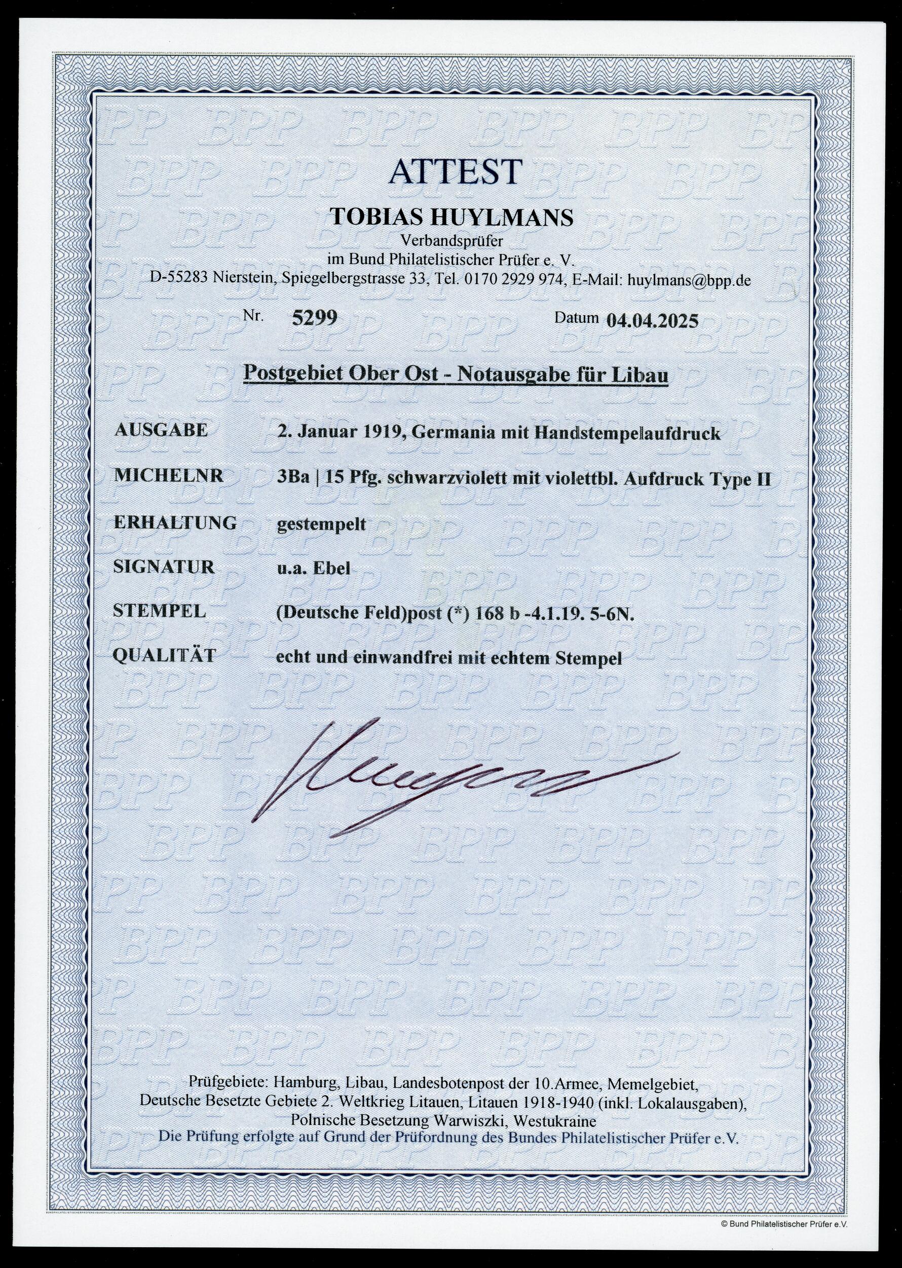 Image 1 for lot number 7285 for Klüttermann - 11. Auktion