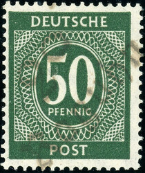 2o Raguhn, 50 Pfg. Ziffer, tadellos postfr., KB Dr. Böheim ...