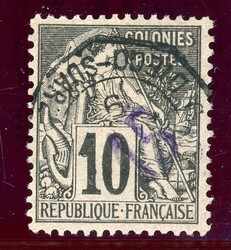 15 a. 10 C., tadellos gest., sign. Carion/Paris (Katalogwert: 90)