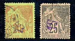 15 C. a. 20 bzw. 25 C., beide sign. 4 tadellos,. 5 kl. Eckzahnf. ...