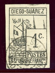 1 C. tadellos gestempelt (Katalogwert: 240)