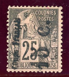 15 C. a. 25 Cent aufwärts ungebr. o.G., kl. Zahnf