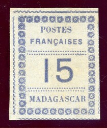 15 C. tadellos ungebr. mit Gummi