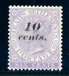 10 C. a. 6 C., tadellos ungebr. (Katalogwert: 100)