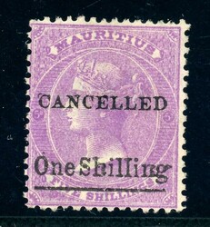 1 Sh. a. 5 Sh. tadellos ungebr. ohne Gummi