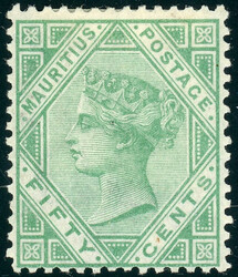 komplette Serie Victoria 1879/80 tadellos ungebr., nur die 4 C. ohne ...